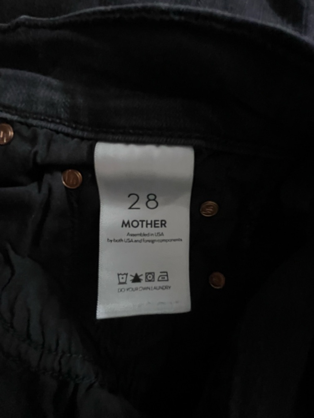 MOTHER “THE INSIDER CROP STEP “JEANS
SZ 28 - Picture 3 of 5